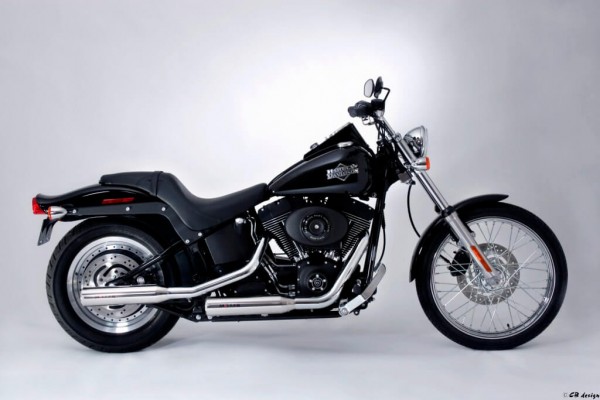 Auspuff,Softail Standard / Custom,Harley Davidson®,Legal, EG/BE, EURO3