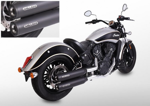 Exhaust,Scout Sixty, Indian®,Legal, EG/BE,ABE,EURO4