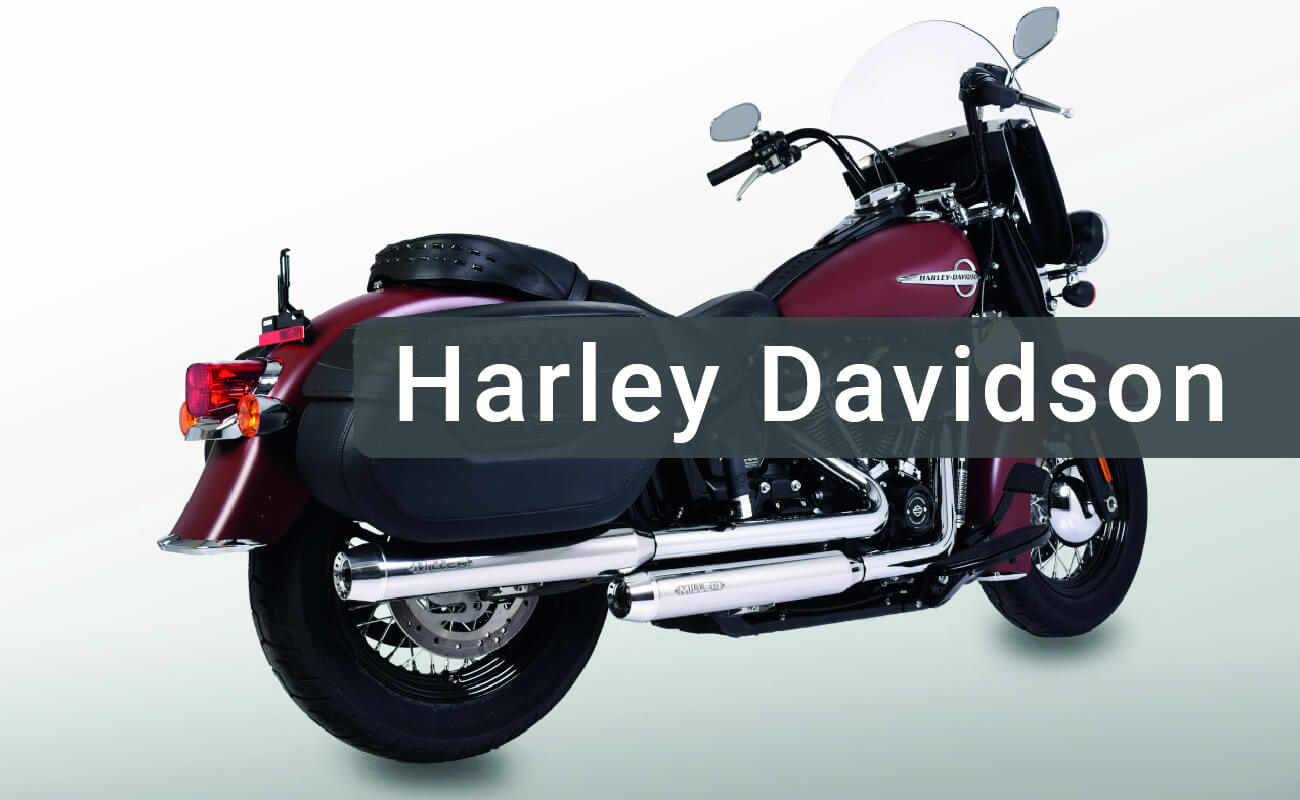 Slip On Auspuffanlagen Fur Harley Davidson Motorrader Miller Auspuff Exhaust Miller Custombike